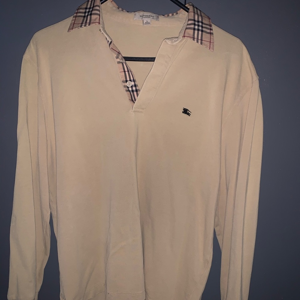 Burberry Long Sleeve Shirt Pull Over Sweater